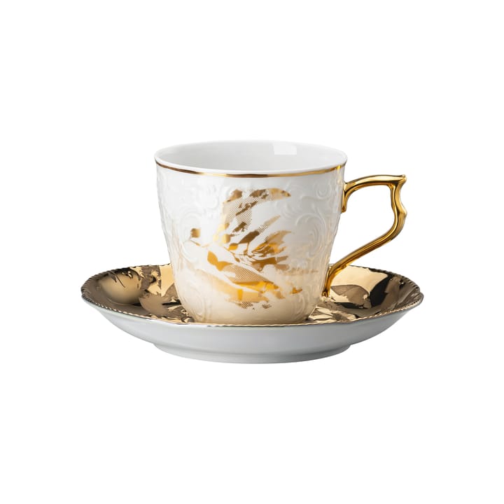 Rosenthal Heritage Midas カップ ソーサー付き - white-gold - Rosenthal | ロゼンダール