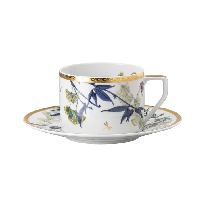 Rosenthal Heritage Turandot ティーカップ ソーサー付き - white - Rosenthal | ロゼンダール