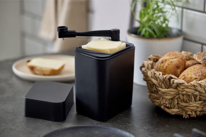 クラシックチーズボックス チーズスライサー込み  16.5x10x19 cm, Black Rosti | ロスティ