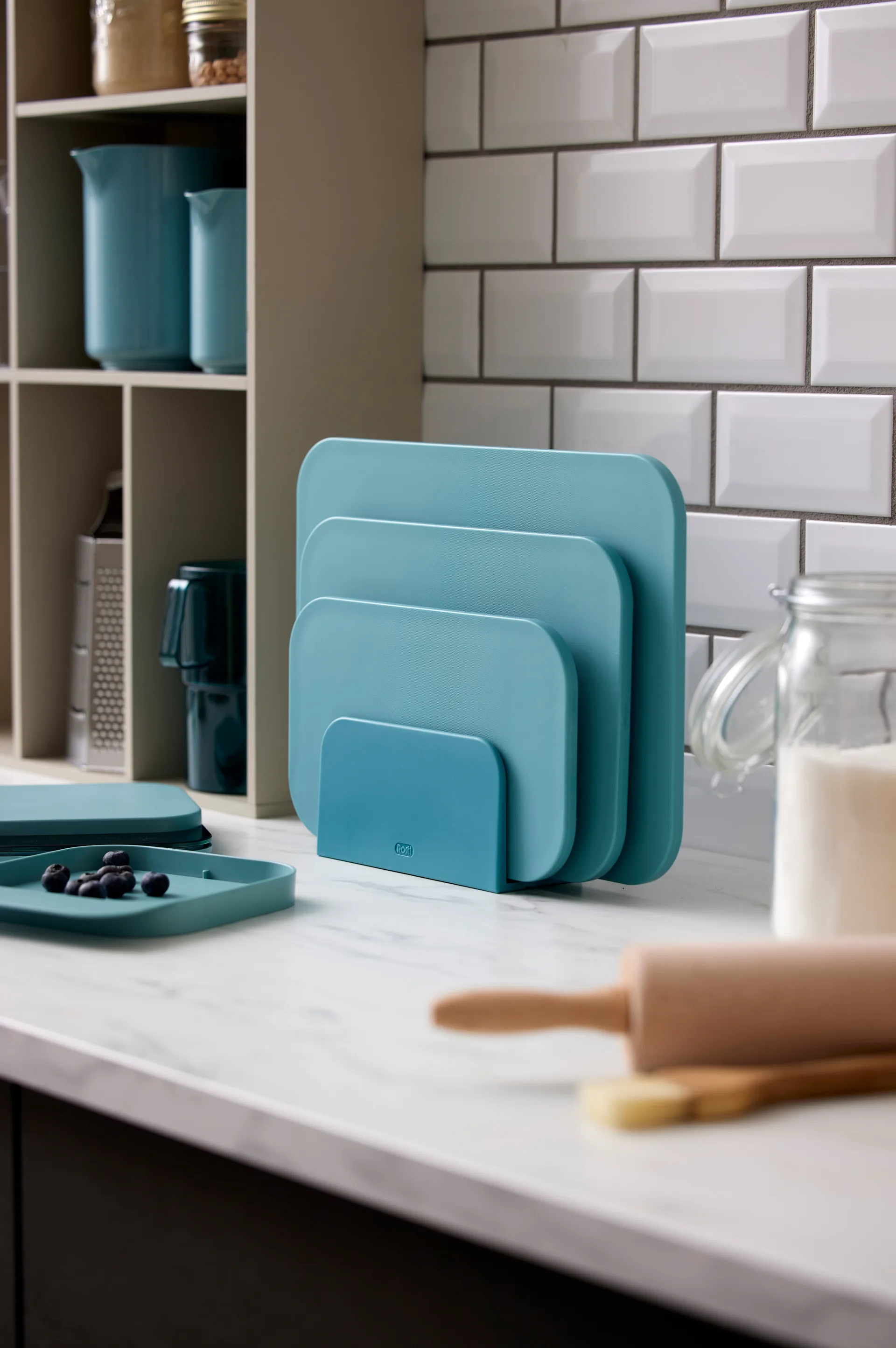 Choptima カッティングボード S 16x26.5 cm, Nordic green Rosti | ロスティ