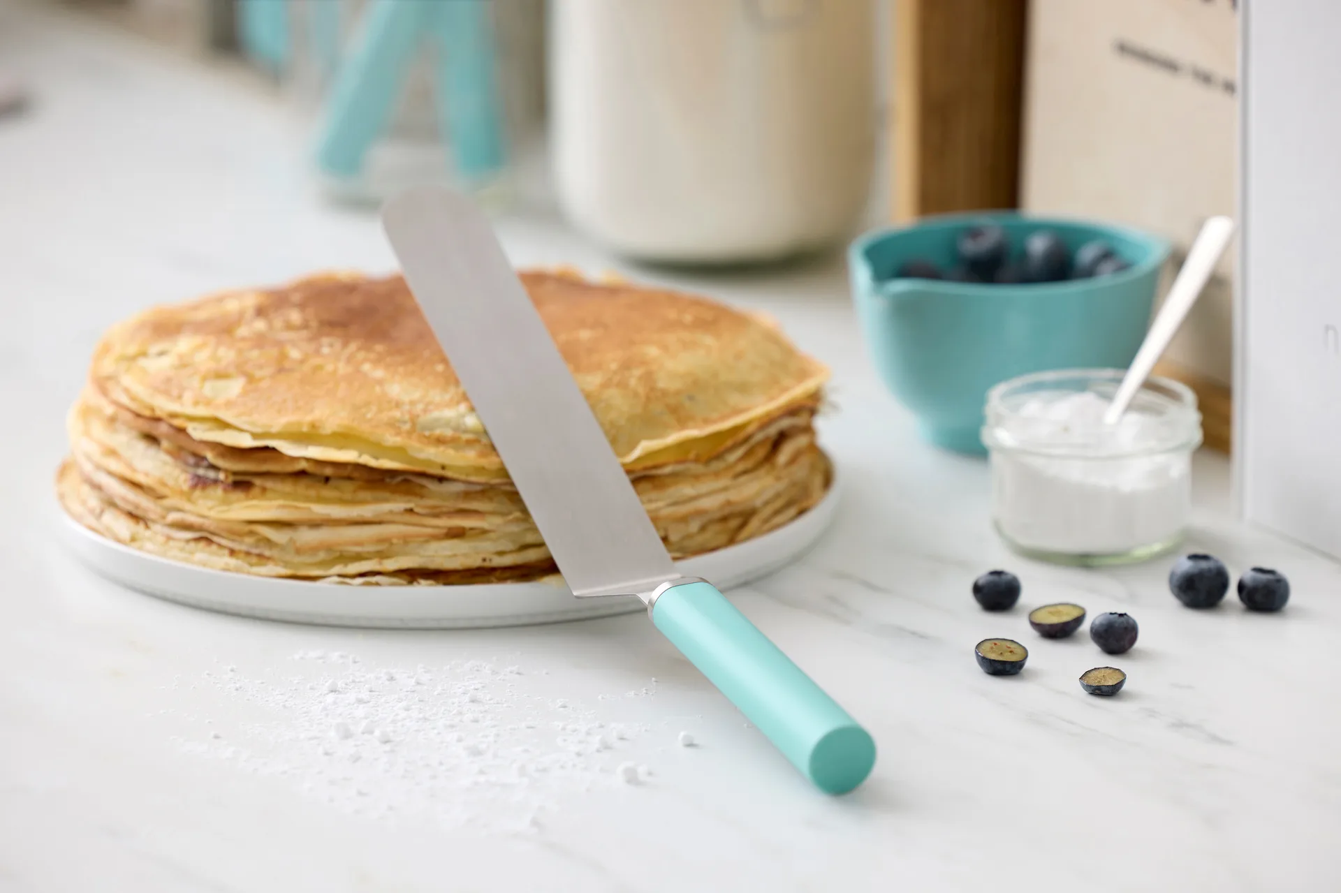 Emma パレットナイフ ナロー スチール 33 cm, Nordic green Rosti | ロスティ