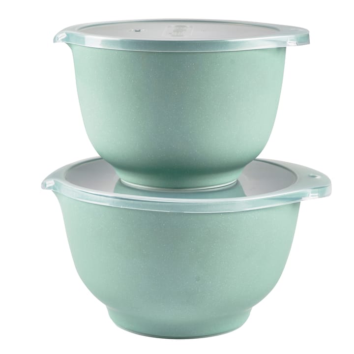 Margrethe ボウル セット 蓋付き マット 2パック, pebble green Rosti | ロスティ