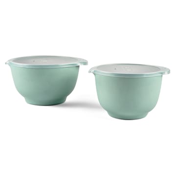 Margrethe ボウル セット 蓋付き マット 2パック - pebble green - Rosti | ロスティ