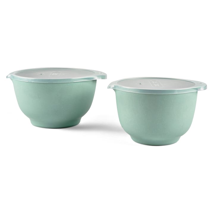 Margrethe ボウル セット 蓋付き マット 2パック, pebble green Rosti | ロスティ