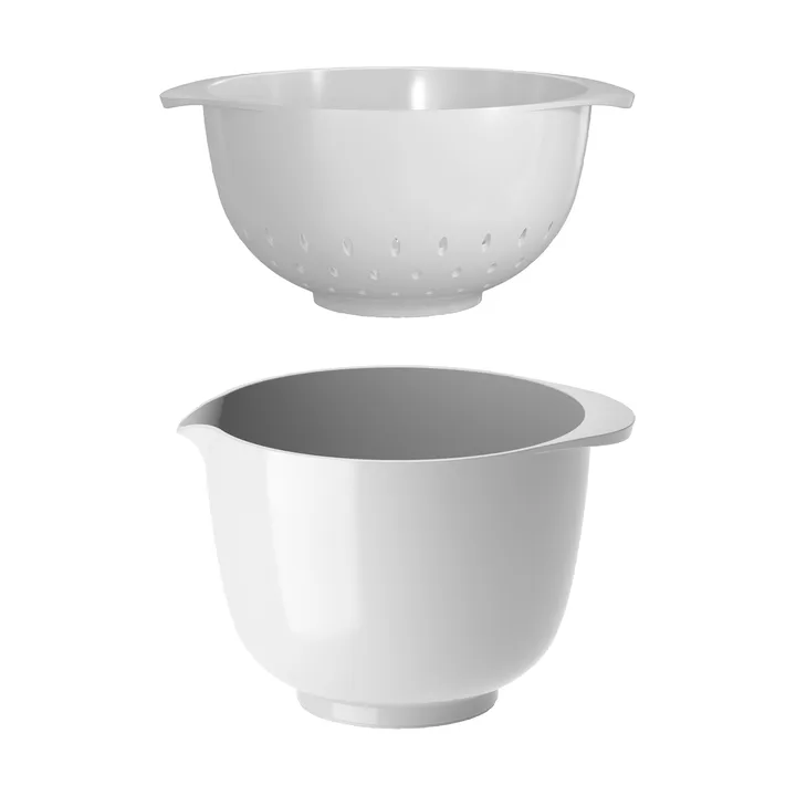 NEW Margrethe ボウル コランダー付き - White, 1.5 litres - Rosti | ロスティ