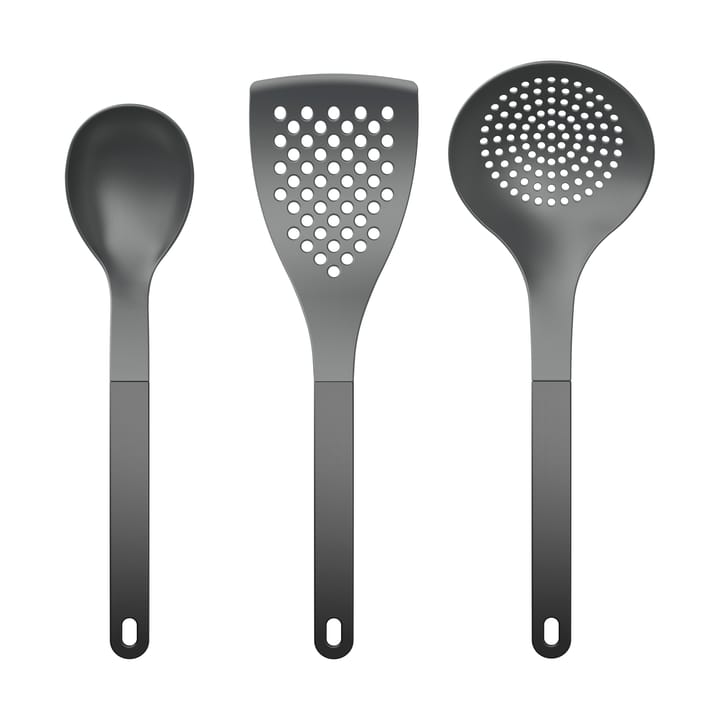 Optima キッチン用具 3本セット - Black nylon - Rosti | ロスティ