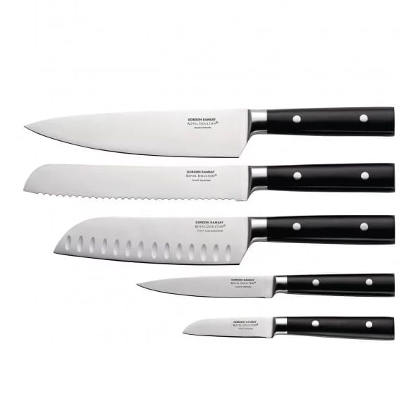 Gordon Ramsey ナイフ ブロック - 5 pieces - Royal Doulton | ロイヤル ドルトン