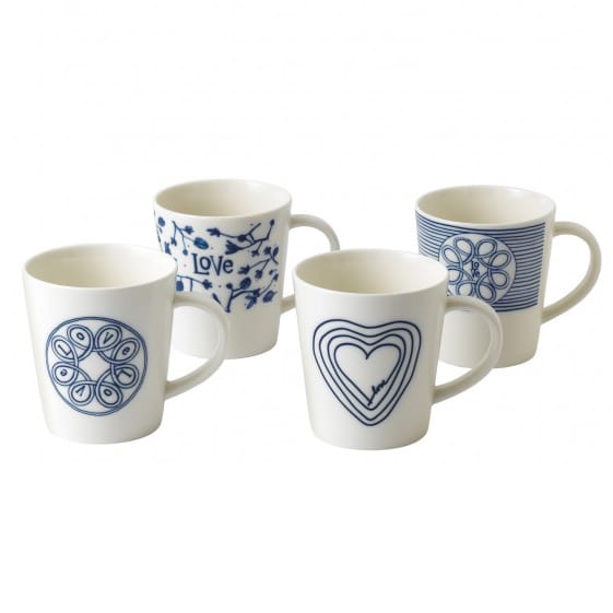 Love マグ セット 4 ピース - 4 pieces - Royal Doulton | ロイヤル ドルトン