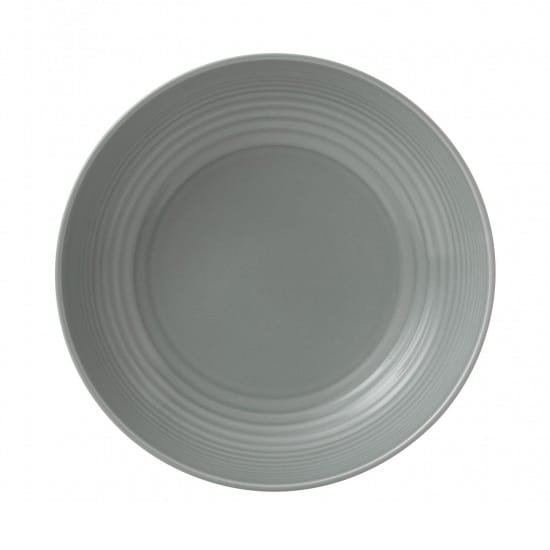 Maze ディーププレート 24 cm, dark grey Royal Doulton | ロイヤル ドルトン