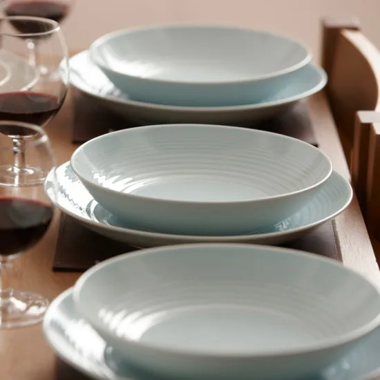 Maze プレート 28 cm, blue Royal Doulton | ロイヤル ドルトン