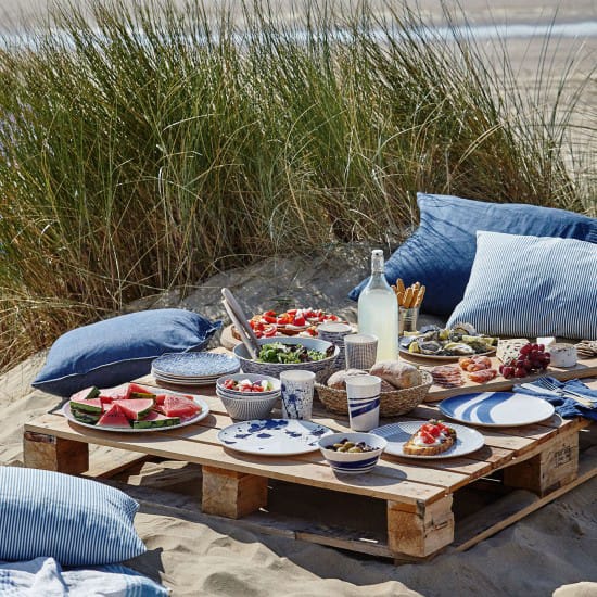 Outdoor Living Pacific サラダ プレート 4- ピース - 4 pieces - Royal Doulton | ロイヤル ドルトン