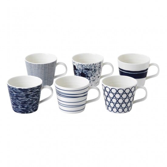 Pacific マグ ブル― 6 ピース - small - Royal Doulton | ロイヤル ドルトン