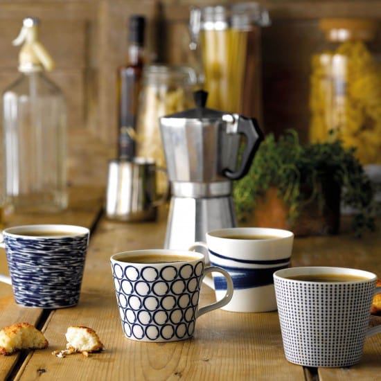 Pacific マグ ブル― 6 ピース, small Royal Doulton | ロイヤル ドルトン