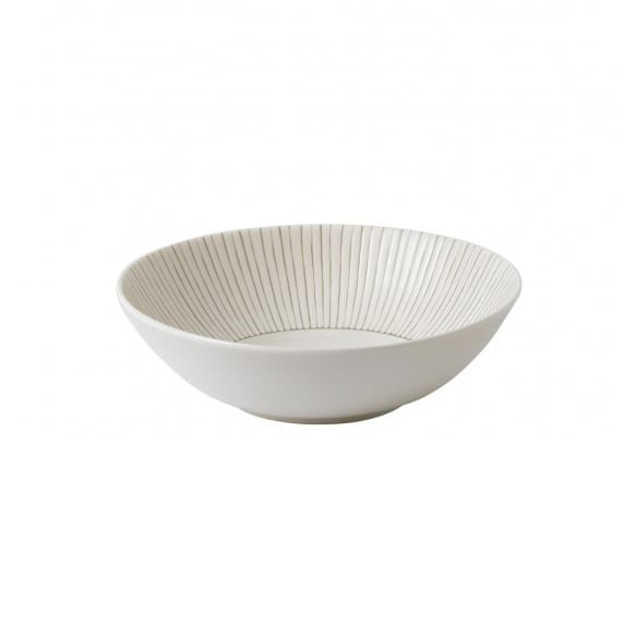 Taupe Stripe サービングボウル - 20 cm - Royal Doulton | ロイヤル ドルトン