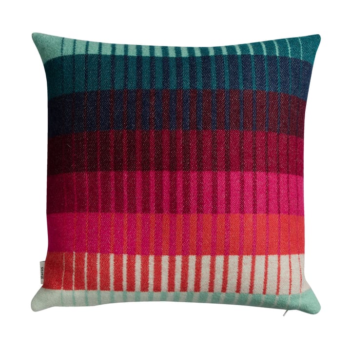 Åsmund グラディエント クッション 50x50 cm - Red-turquoise - Røros Tweed