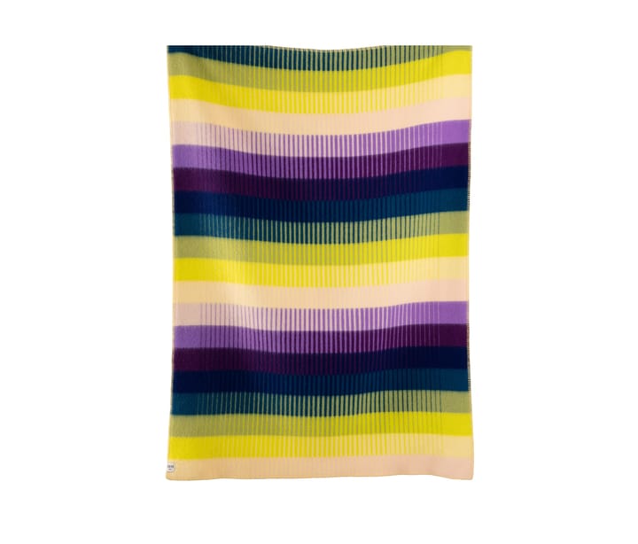 Åsmund gradient ブランケット 135x200 cm - Yellow-blue - Røros Tweed