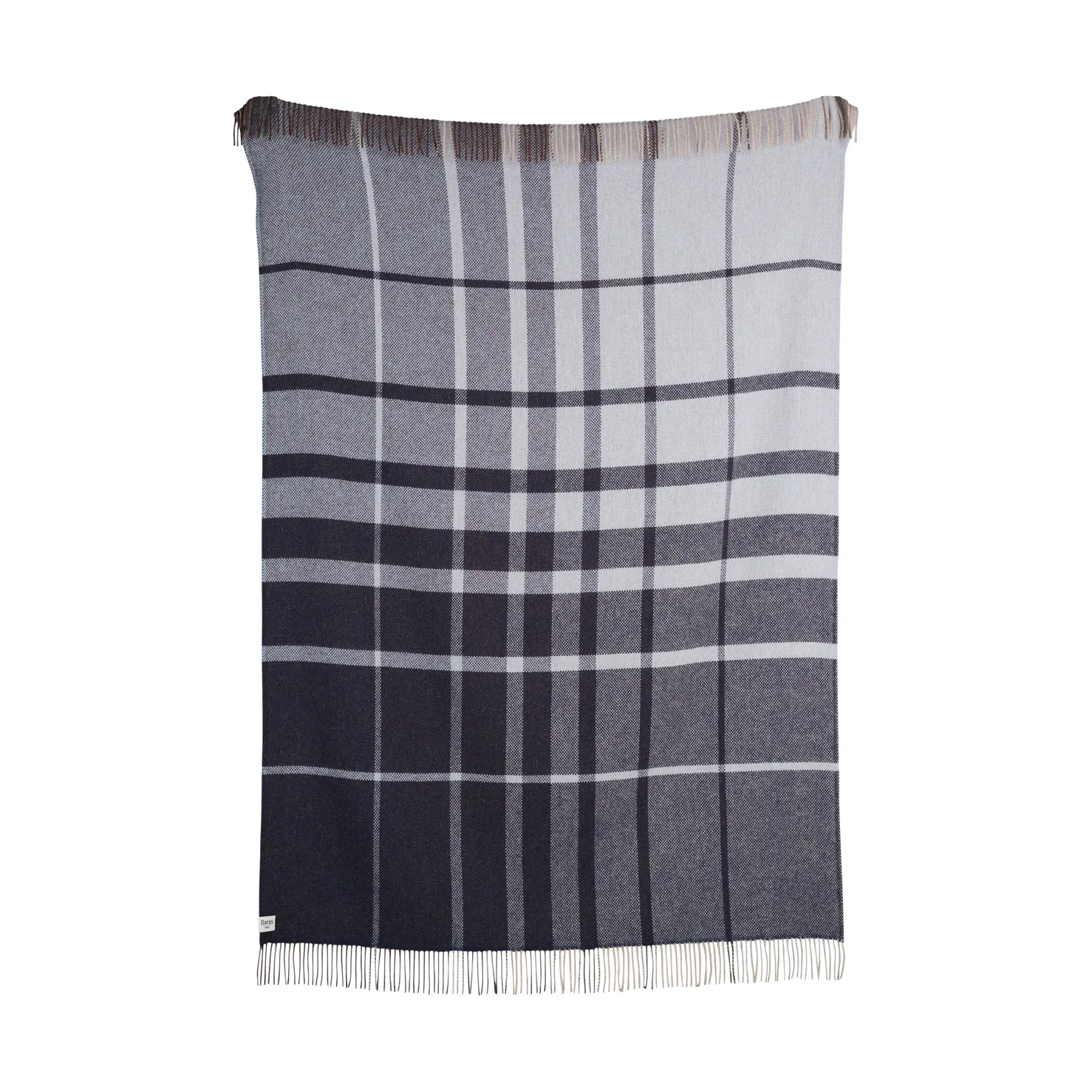 Filos スロー 145x220 cm, Blue Røros Tweed