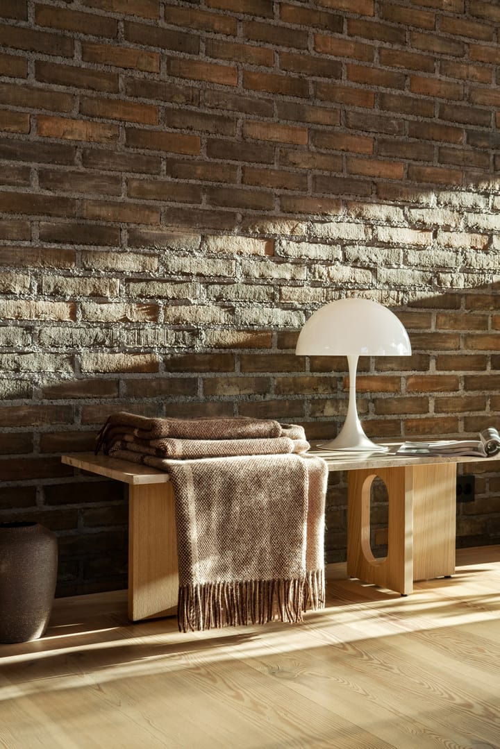 Filos スロー 145x220 cm, Brown Røros Tweed
