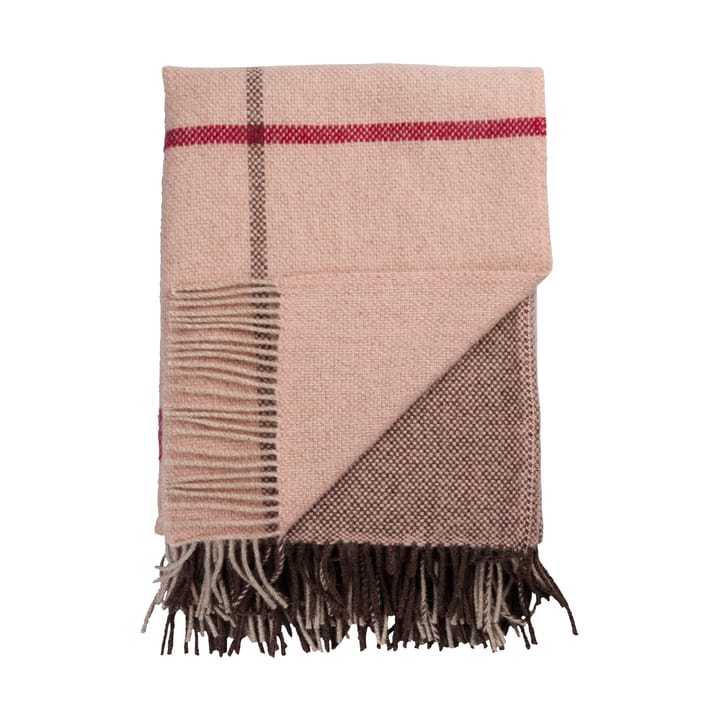 Filos スロー 145x220 cm, Burgundy Røros Tweed