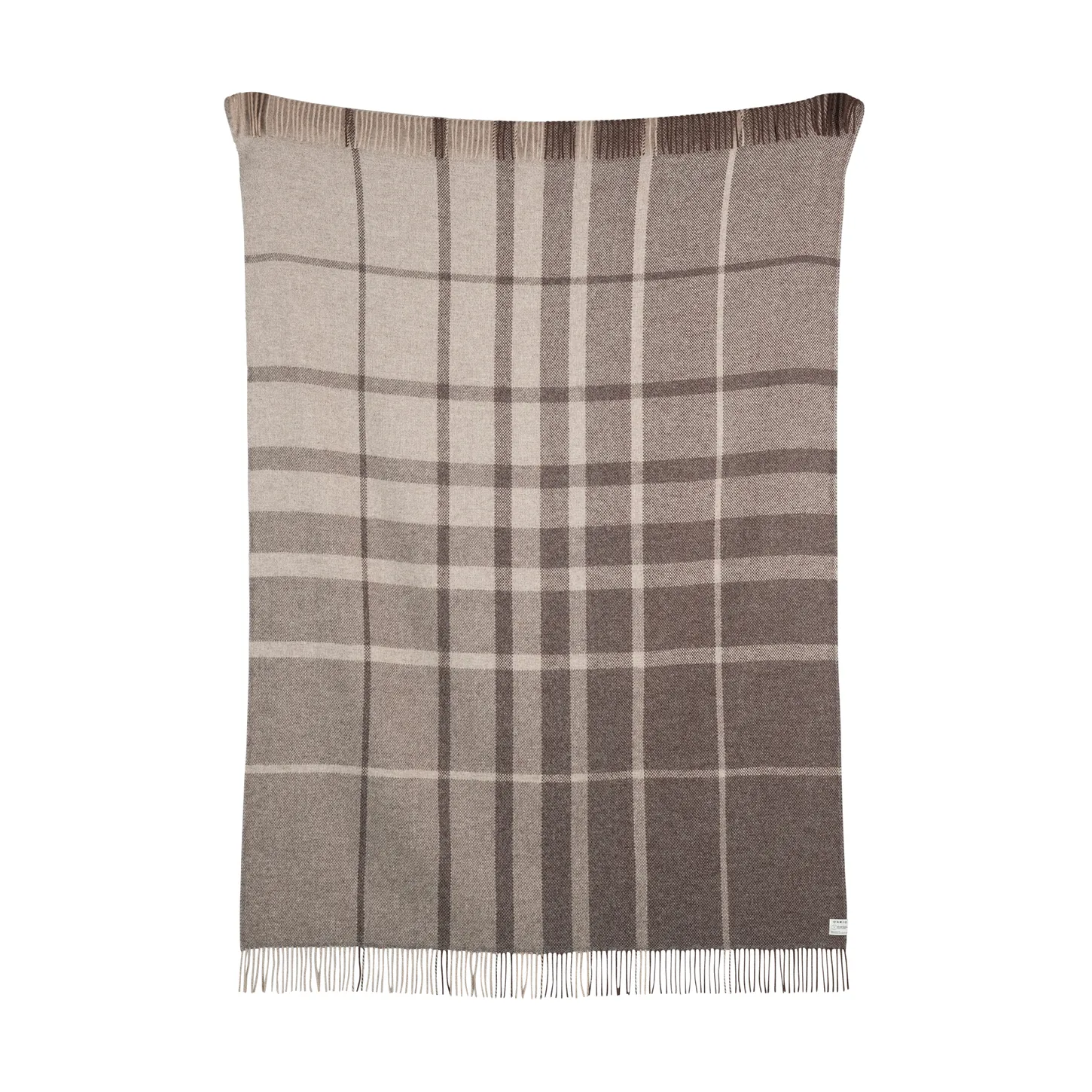 Filos スロー 145x220 cm, Grey Røros Tweed