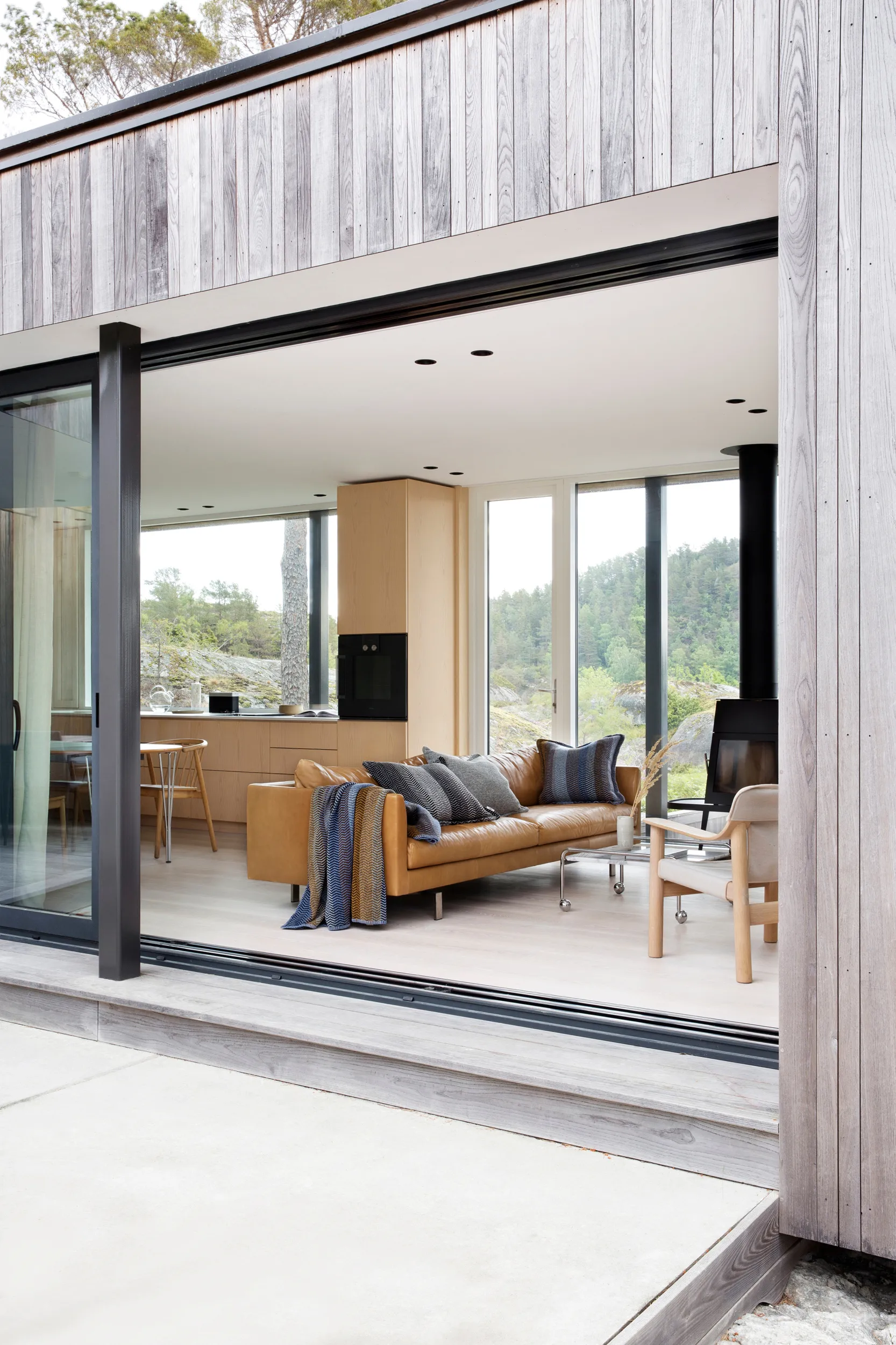 Fri ブランケット 150x200 cm, November view Røros Tweed