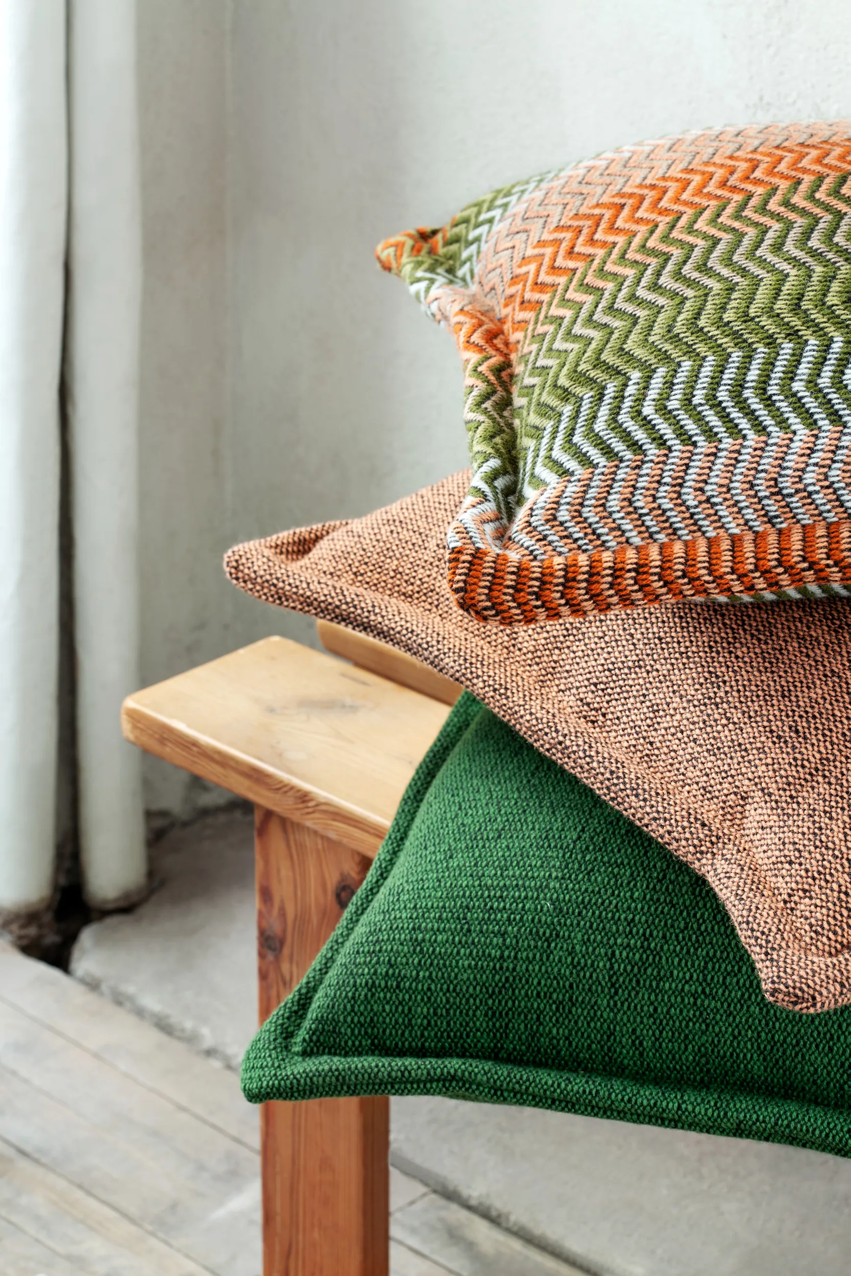 Fri クッション 60x60 cm, Harvest Røros Tweed