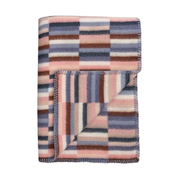 Ida ブランケット 135x200 cm - Pink blue - Røros Tweed