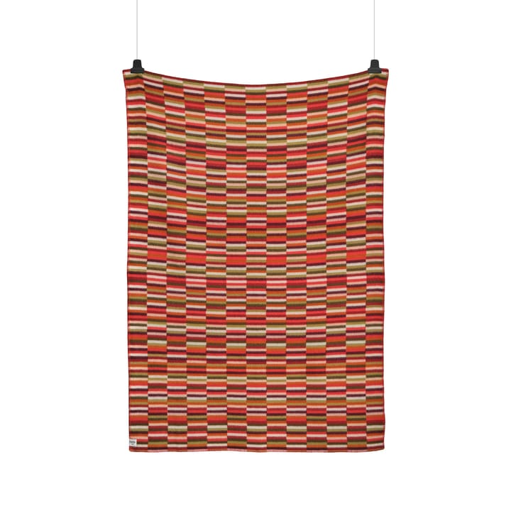Ida ブランケット 135x200 cm - Red shades - Røros Tweed