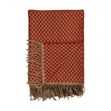 Isak スロー 150x210 cm - Red sumac - Røros Tweed