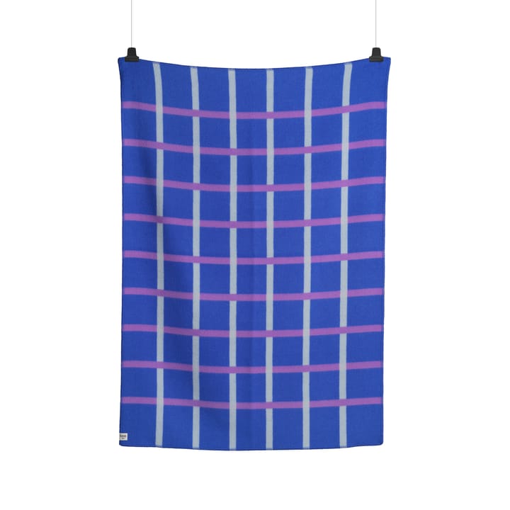 Knut ブランケット 135x200 cm - Blue - Røros Tweed