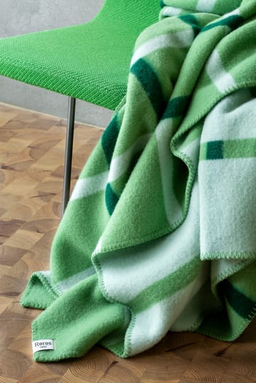 Knut ブランケット 135x200 cm - Field green - Røros Tweed