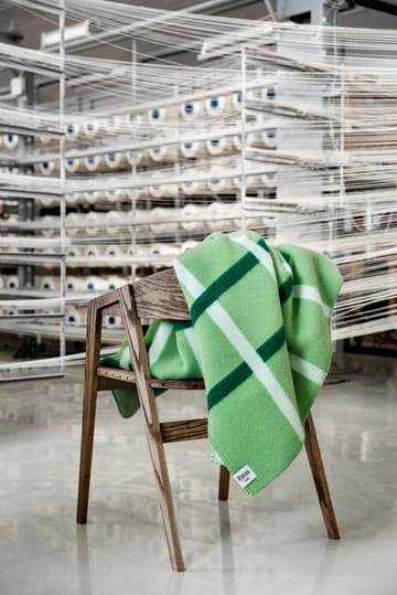 Knut ブランケット 135x200 cm - Field green - Røros Tweed