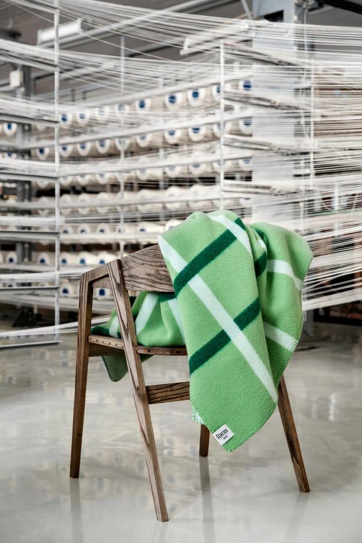 Knut ブランケット 135x200 cm, Field green Røros Tweed