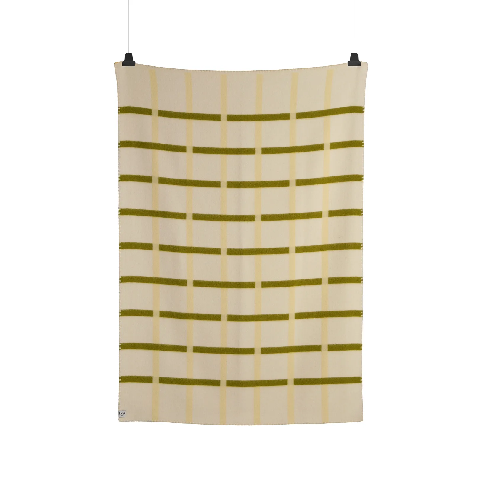 Knut ブランケット 135x200 cm, Lime Røros Tweed