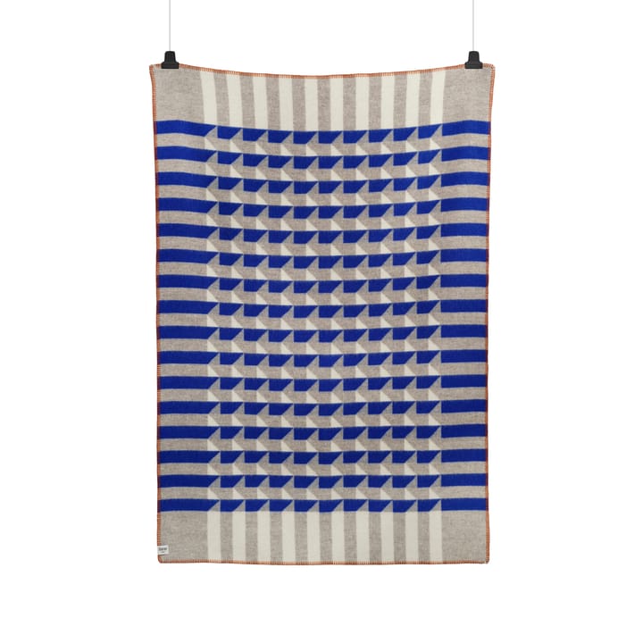 Kvam ブランケット 135x200 cm - Blue - Røros Tweed