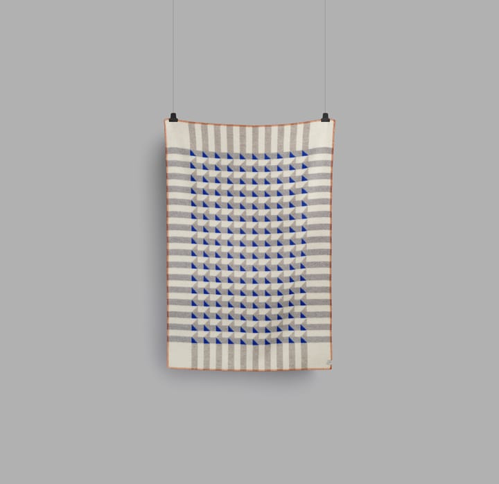 Kvam ブランケット 135x200 cm, Blue Røros Tweed