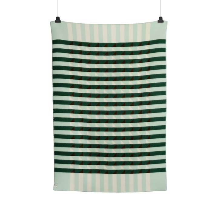 Kvam ブランケット 135x200 cm - Green - Røros Tweed