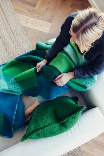 Mikkel ブランケット 135x200 cm - Green - Røros Tweed