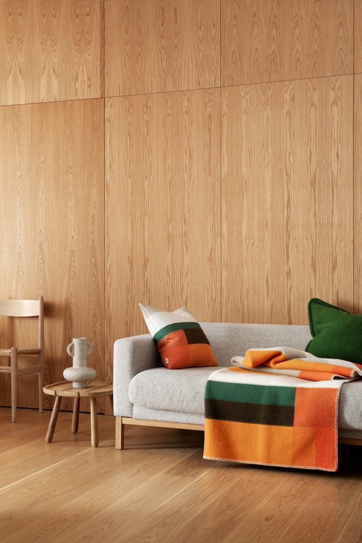 Mikkel ブランケット 135x200 cm, Orange Røros Tweed