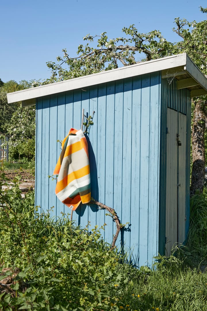 Mikkel ブランケット 135x200 cm, Orange Røros Tweed