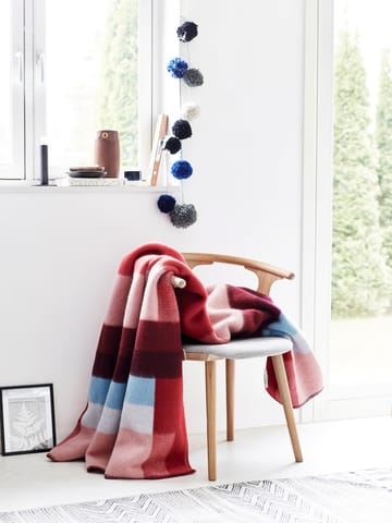 Mikkel ブランケット 135x200 cm - Red - Røros Tweed