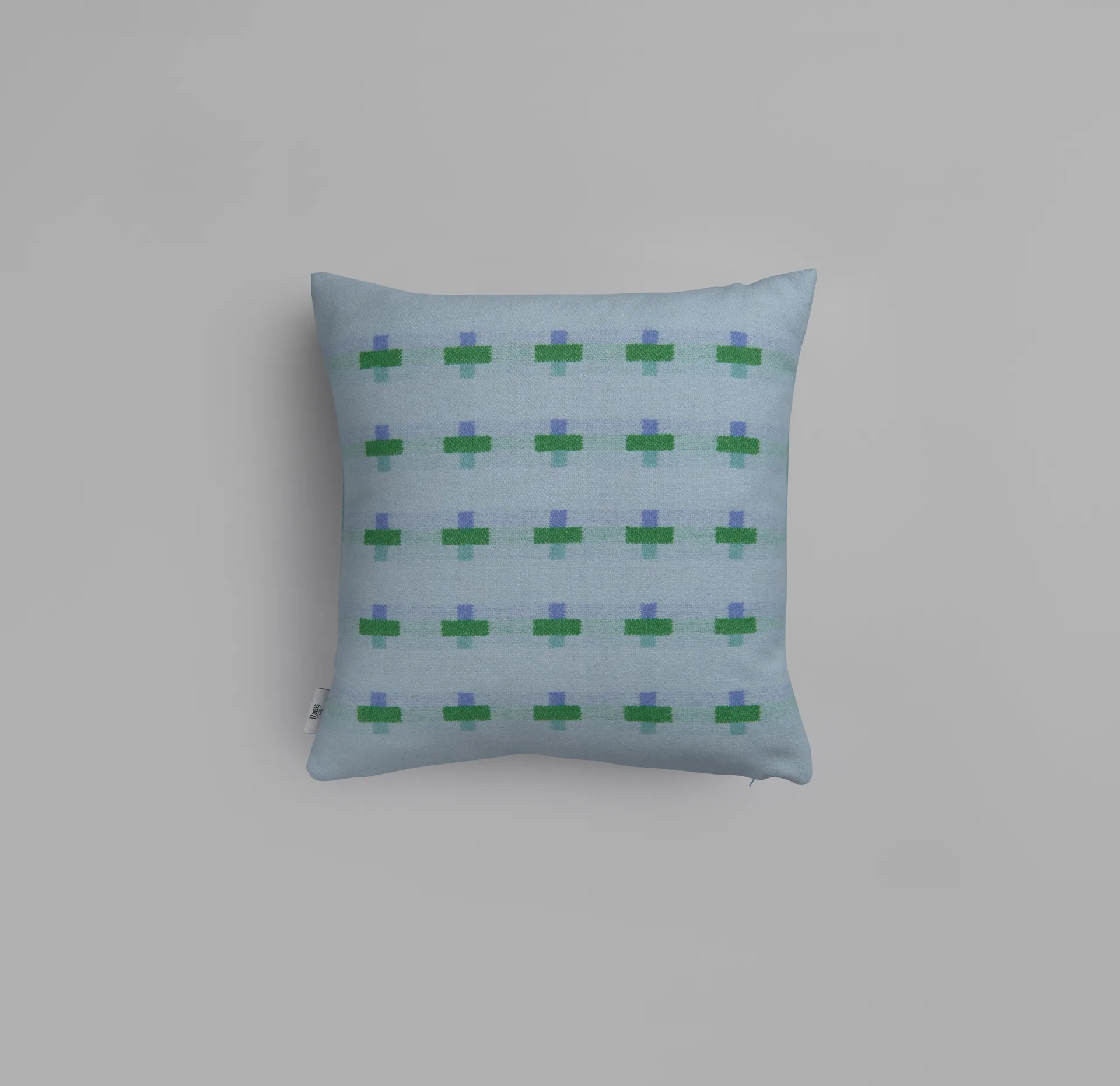 Syndin クッション 50x50 cm, Glacier Røros Tweed