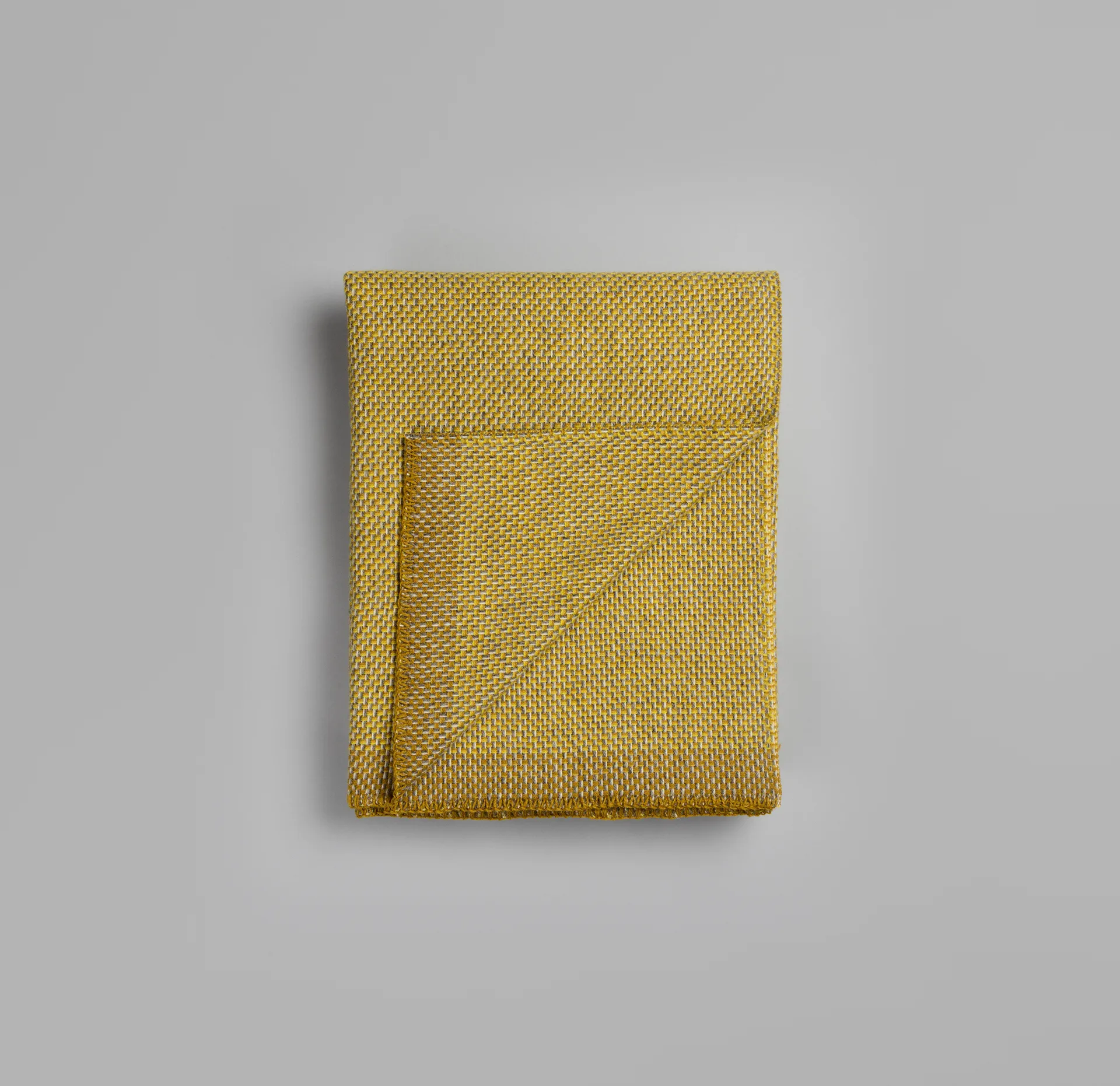 Una ブランケット 150x200 cm, Ochre Røros Tweed