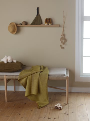 Una ブランケット 150x200 cm - Ochre - Røros Tweed