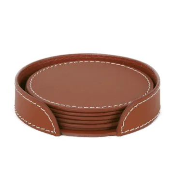 Ørskov コースター 6パック - cognac - Ørskov | オルスコフ