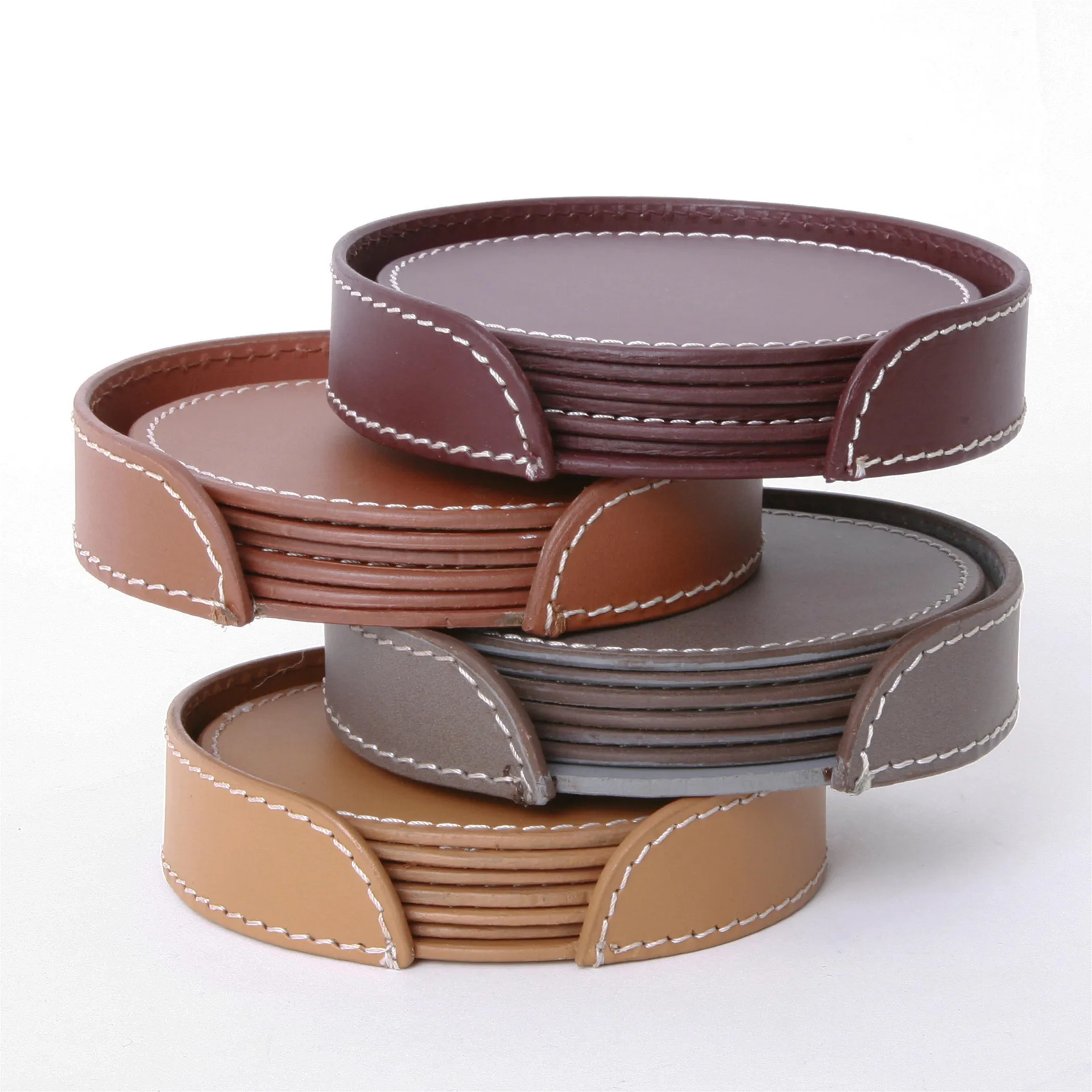 Ørskov コースター 6パック, cognac Ørskov | オルスコフ