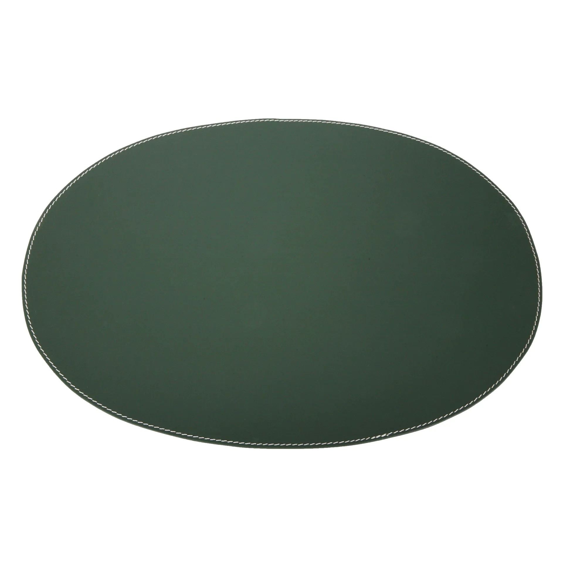 Ørskov ランチョンマット レザー oval, dark green Ørskov | オルスコフ
