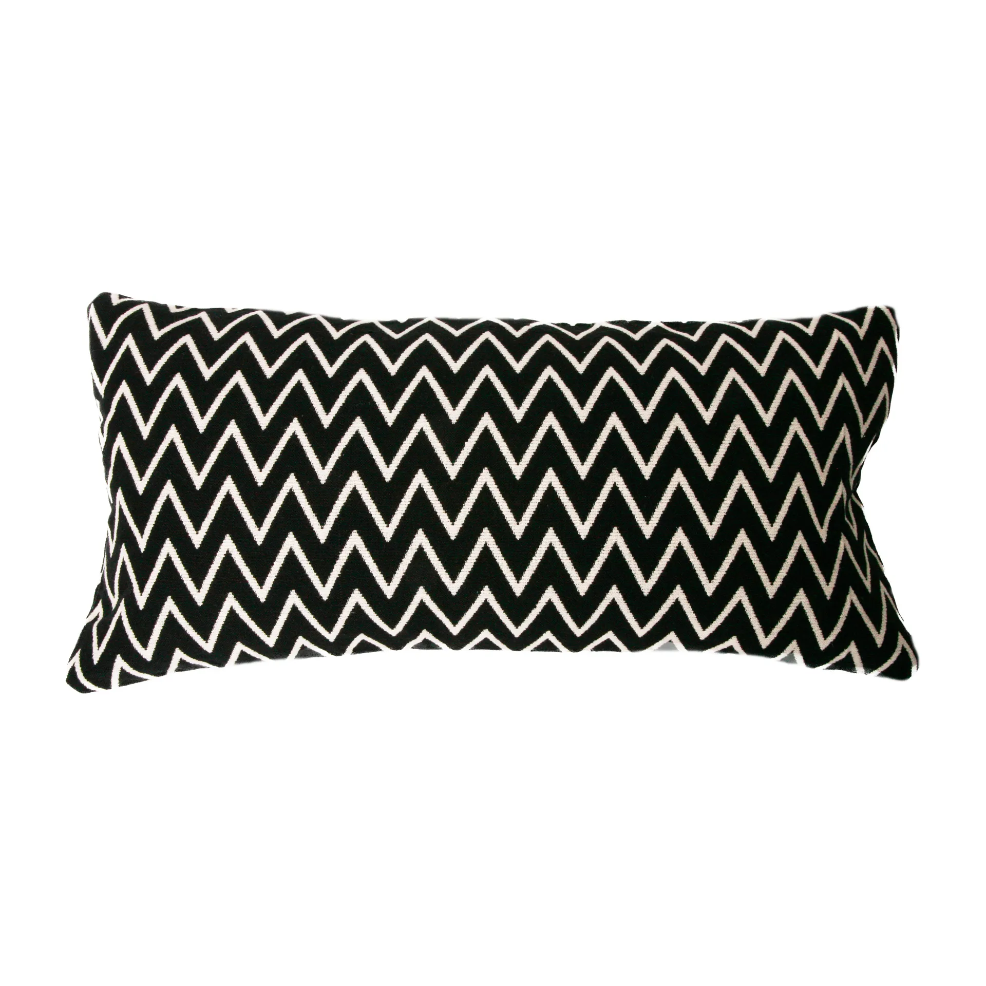 Zigzag クッションカバー 30x60 cm, black Ørskov | オルスコフ