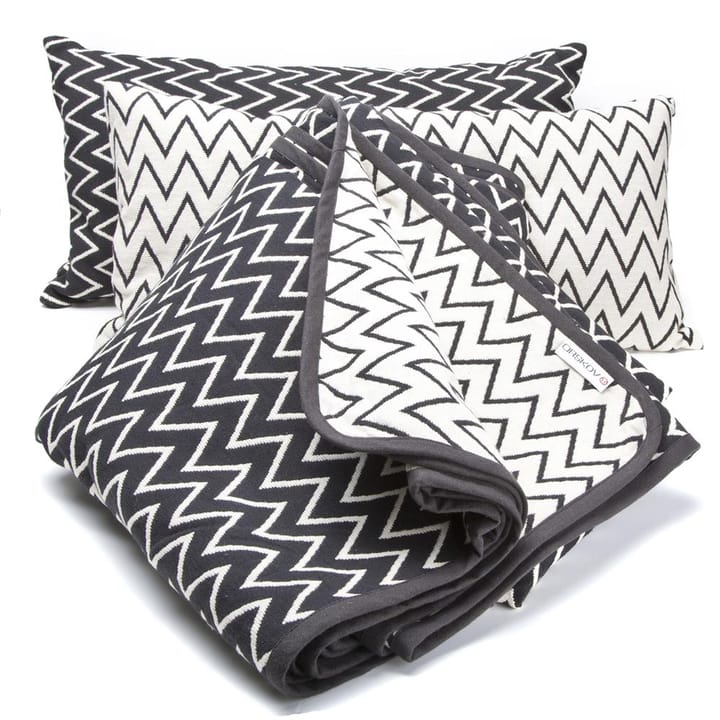 Zigzag ベッドスプレッド black, 140x260 cm Ørskov | オルスコフ
