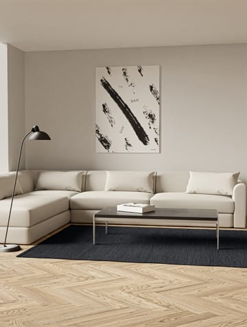 コットンラグ  140x200 cm - Charcoal - Rug Solid | ラグソリッド